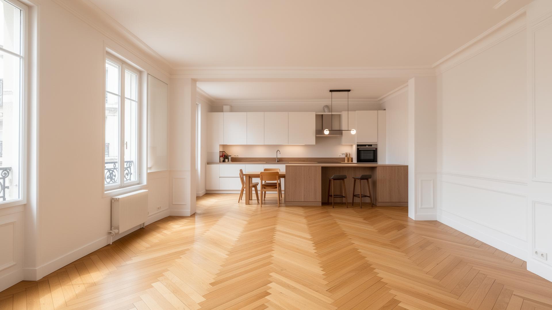 Illustration de rénovation intérieure en Île-de-France